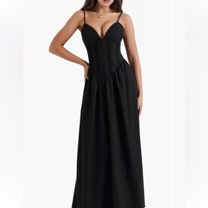 House of CB Lova Bustier Bodice Maxi Dress